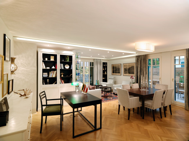 Wohnzimmer,Esszimmer classique-salon