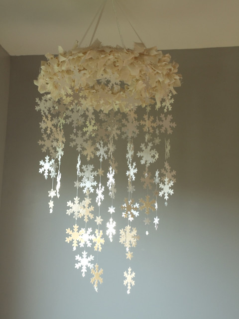 Large Snowflake Mobile by Southern Pearl Designs