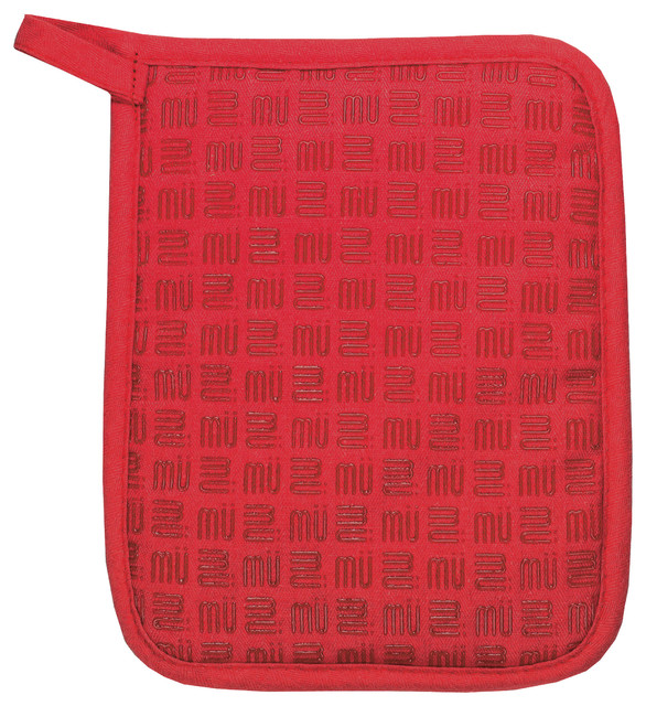 Silicone Potholder, Pepper Red