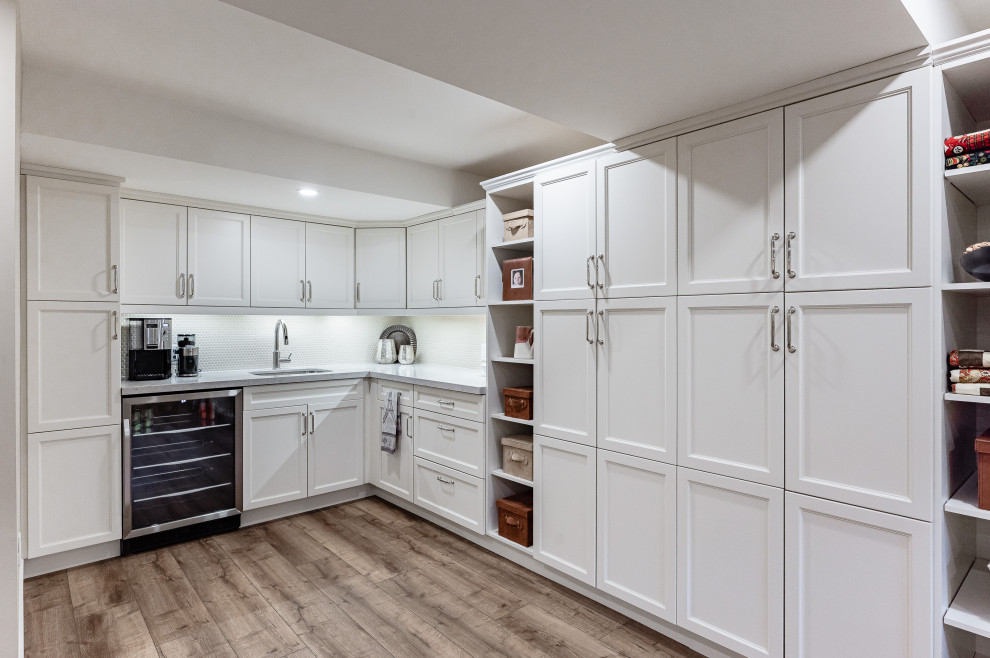 Basement - transitional basement idea