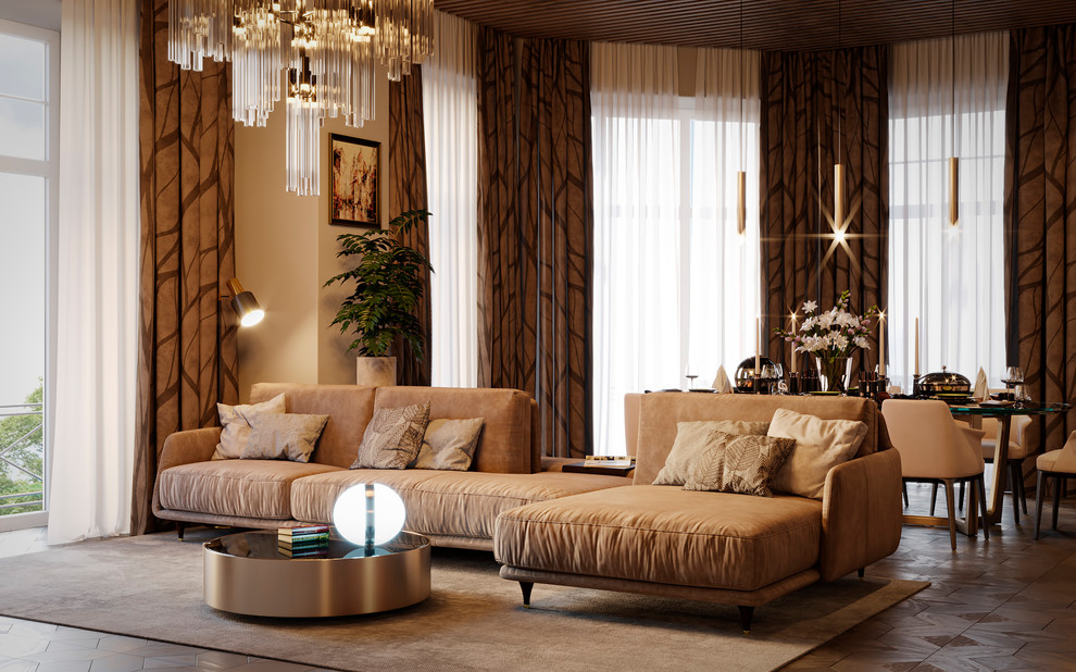 Дизайн гостиной апартаментов