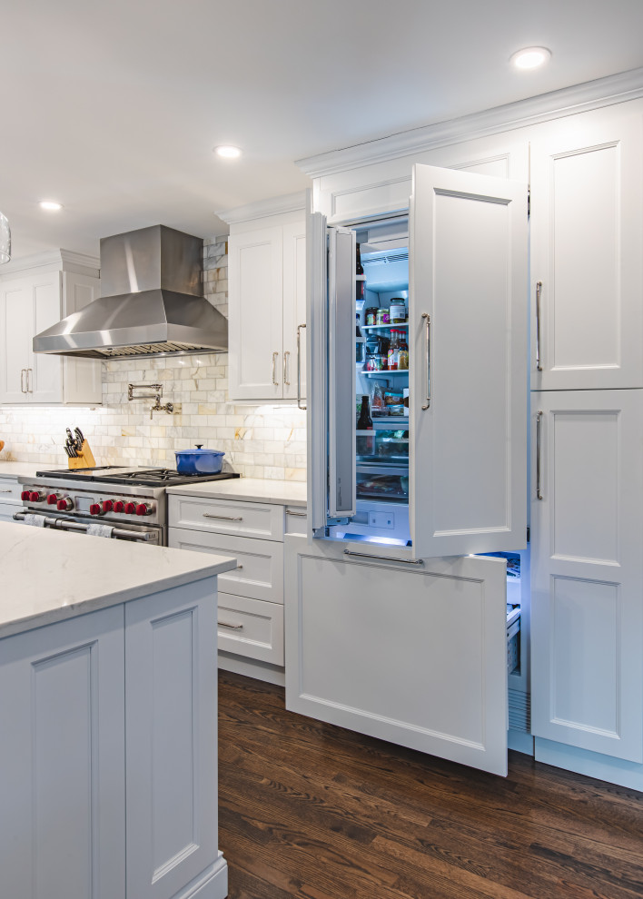Inspiration for a transitional kitchen remodel in DC Metro