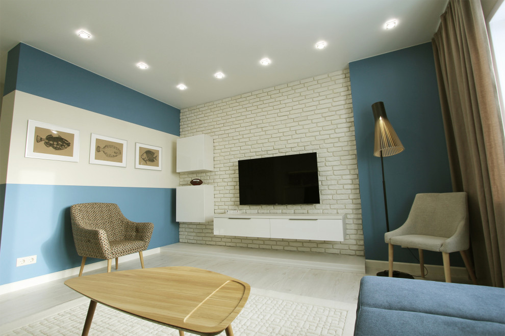 интерьер квартиры 75квм жк СОСНЫ г. Новосибирск