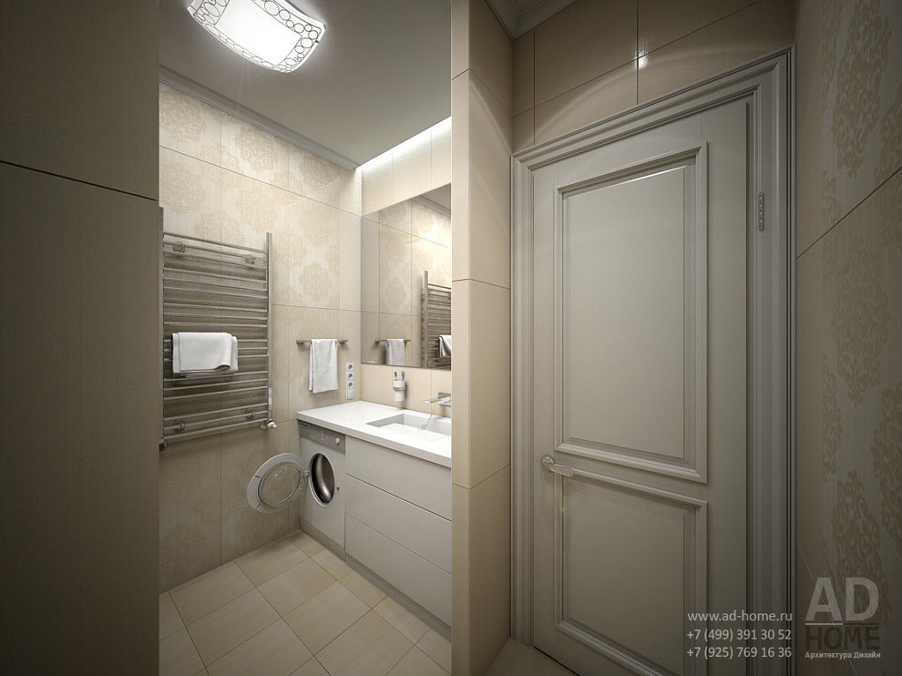 дизайн-проект двухкомнатной квартиры в ЖК Мос-Анджелес