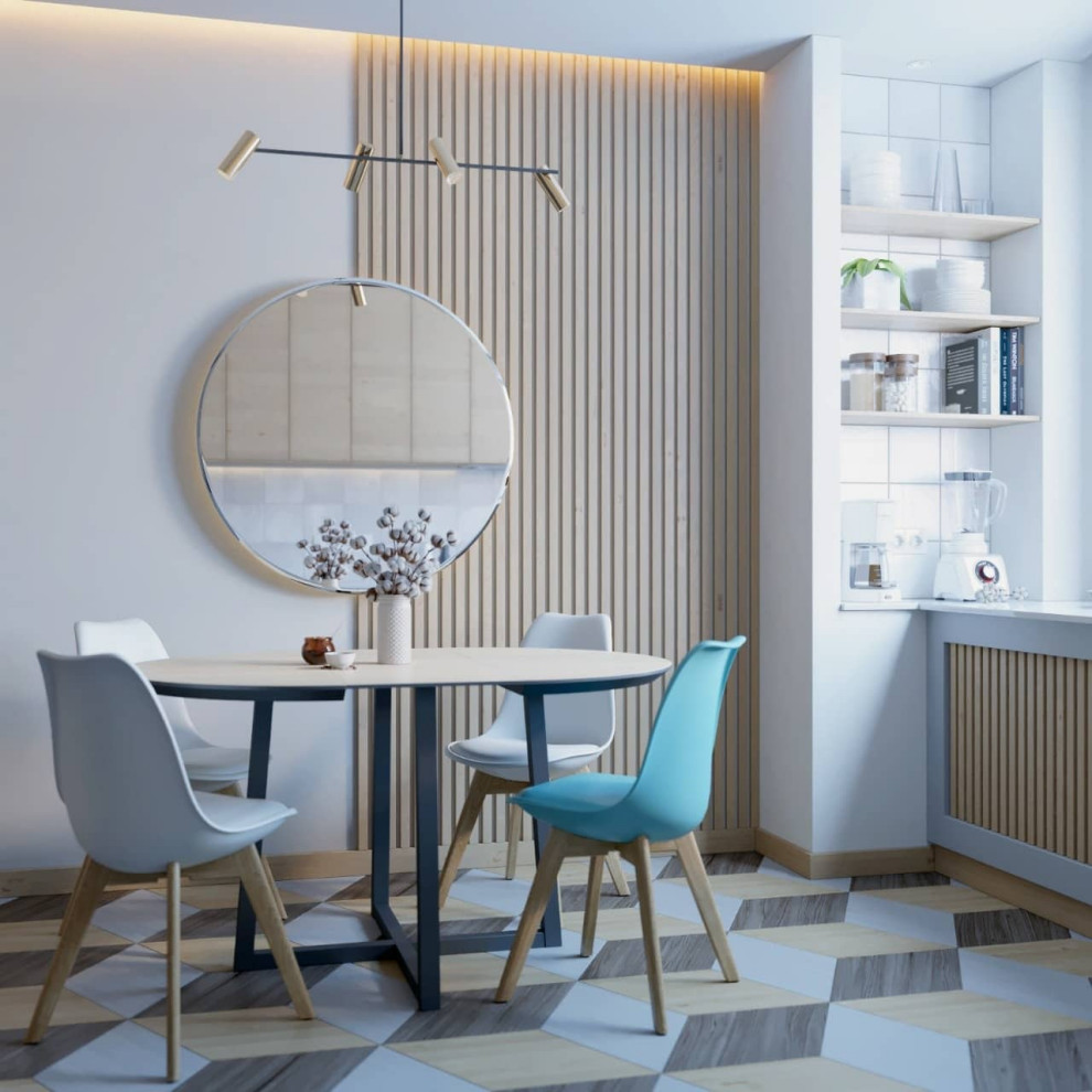 Визуализация кухни-гостинной