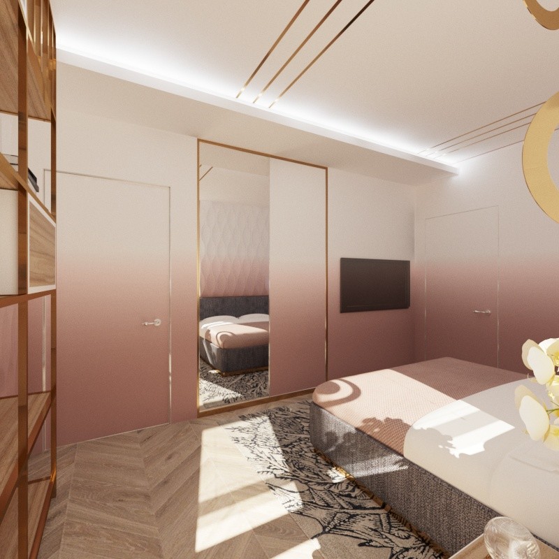 теплый градиент