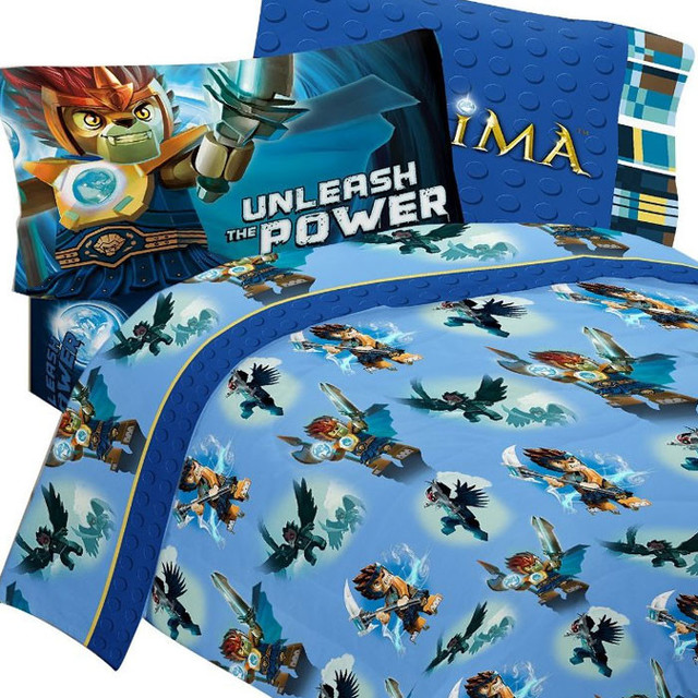 Lego Legends Chima Bed Sheet Set Laval Bedding Accessories