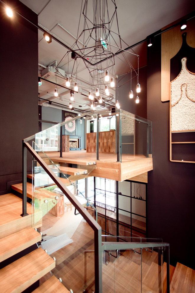 Лестница в частную пекарню