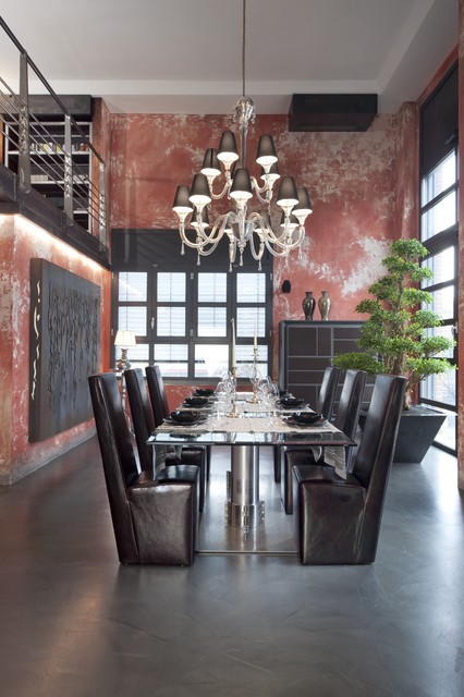living room industrial-comedor