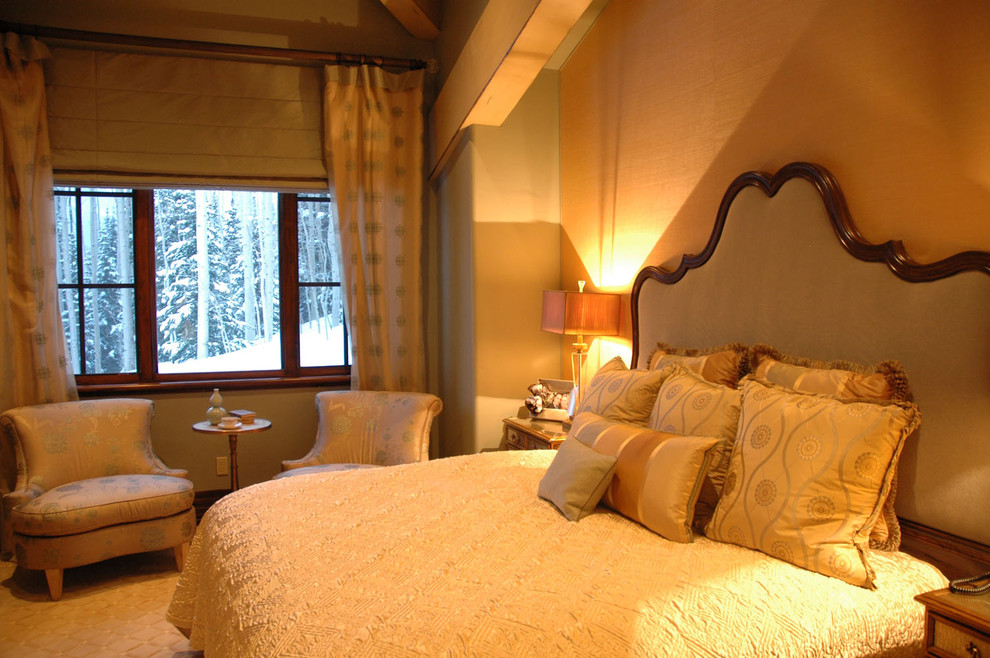 Inspiration for a traditional bedroom in Salt Lake City.