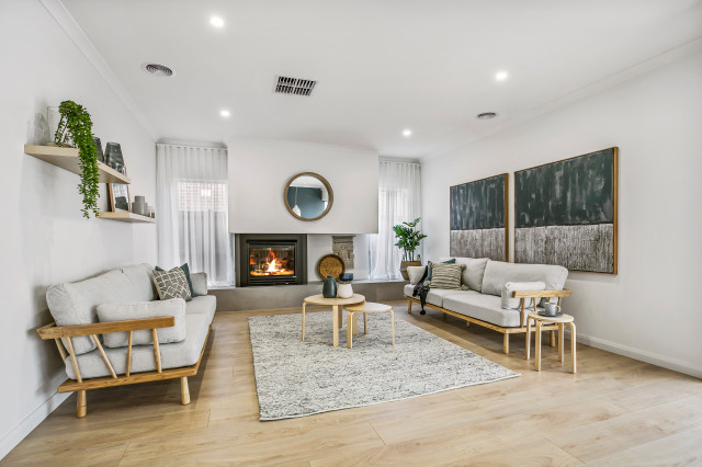 Murphy Street contemporary-vardagsrum