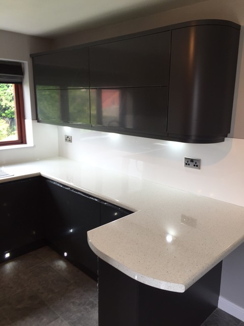Charcoal Kitchen in Oldham contemporary-kitchen