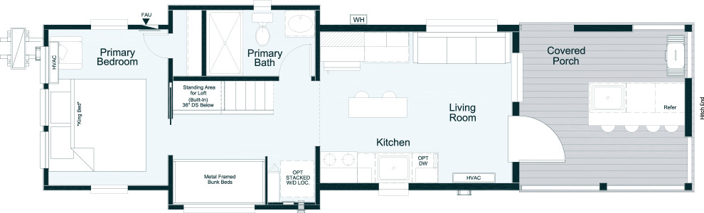 Tiny Home - Clayton Park Models - The Tannehill