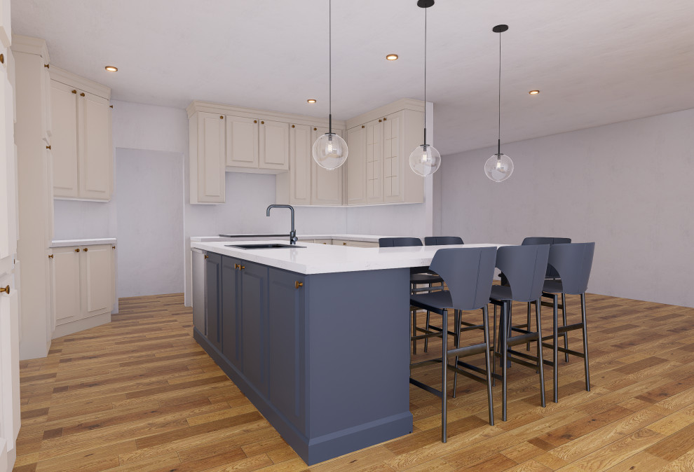 Greenwood Village Kitchen, Primary Bath, Bar & Powder Rm