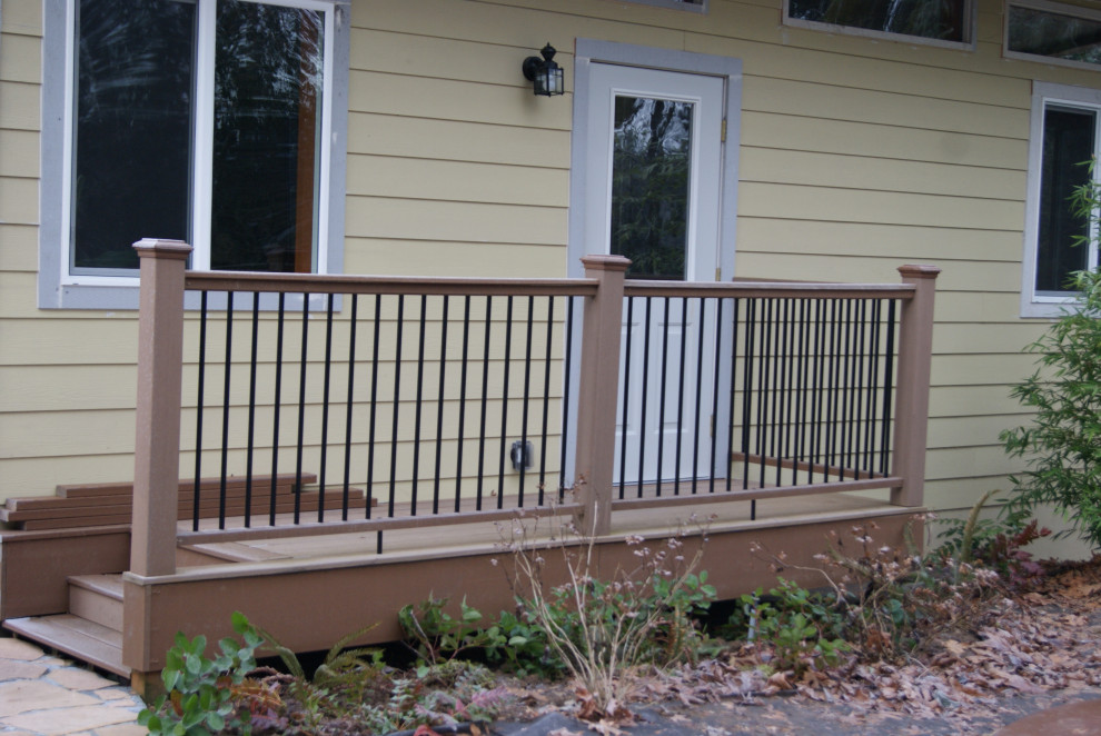 Deck Build With Railing