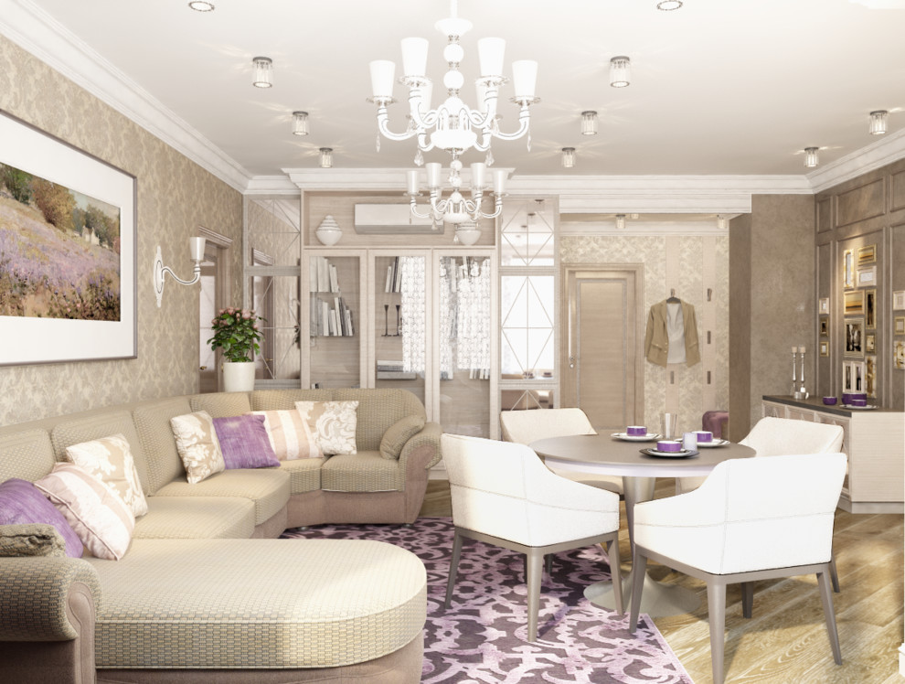 Современная классика (Двухкомнатная квартира, Новгородская улица)