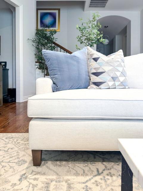 A Neutral Transitional Townhome classique-chic-salon