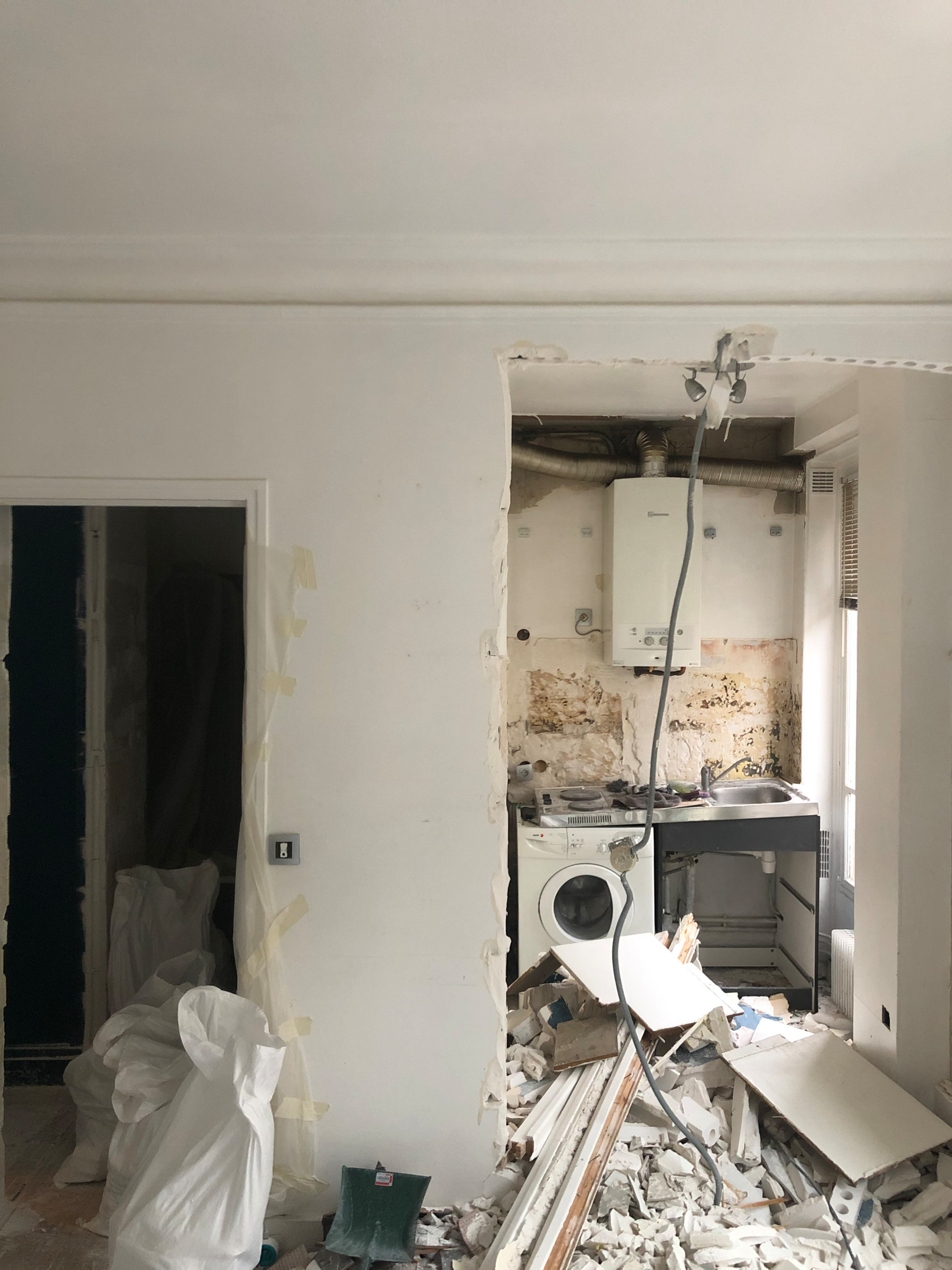 Rénovation d'un appartement parisien 17ème