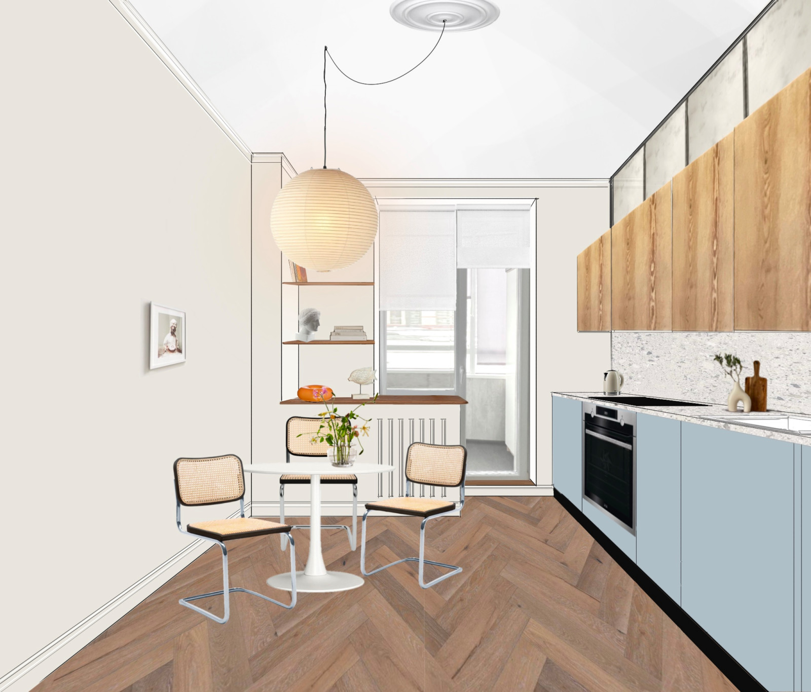 Стиль винтаж в современном интерьере.