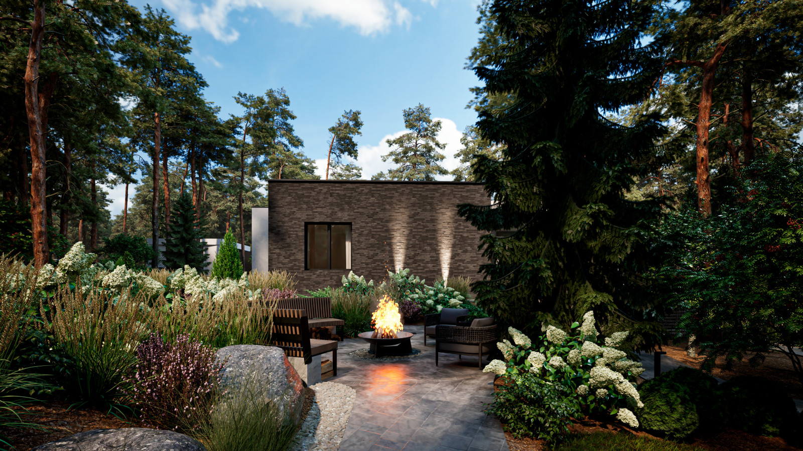 Чарующий уголок в поселке Урман