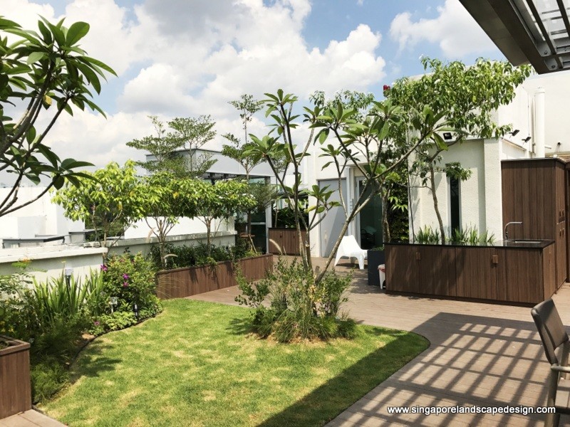 Design ideas for a modern exterior in Singapore.