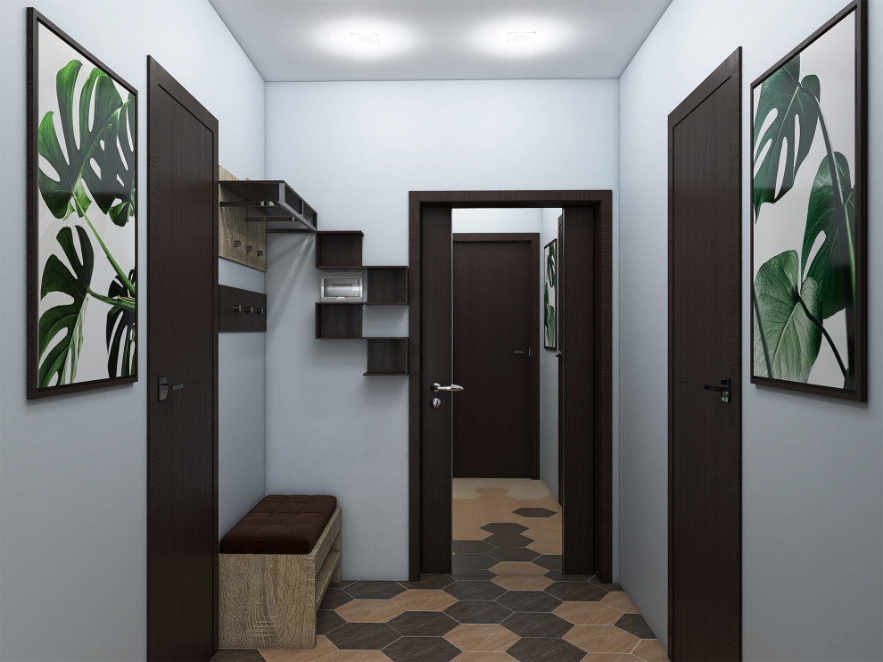 Однокомнатная квартира (эконом вариант) прихожая