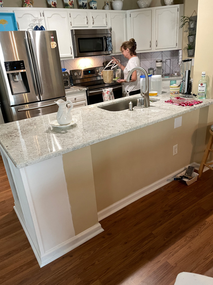 New kitchen Island and counter tops
