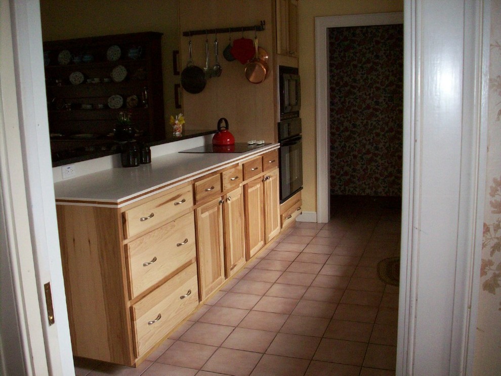 Kitchen - rustic kitchen idea in Boston