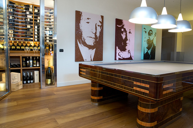 Nocetta contemporary-basement