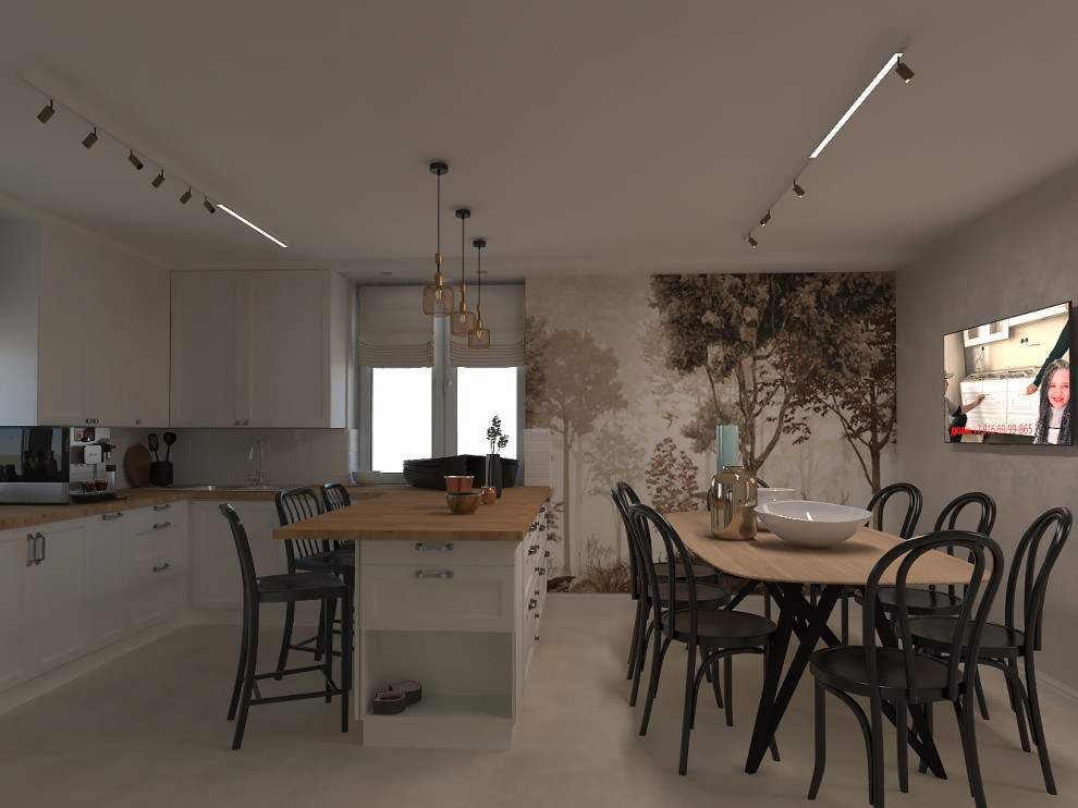 сложная геометрия комнаты