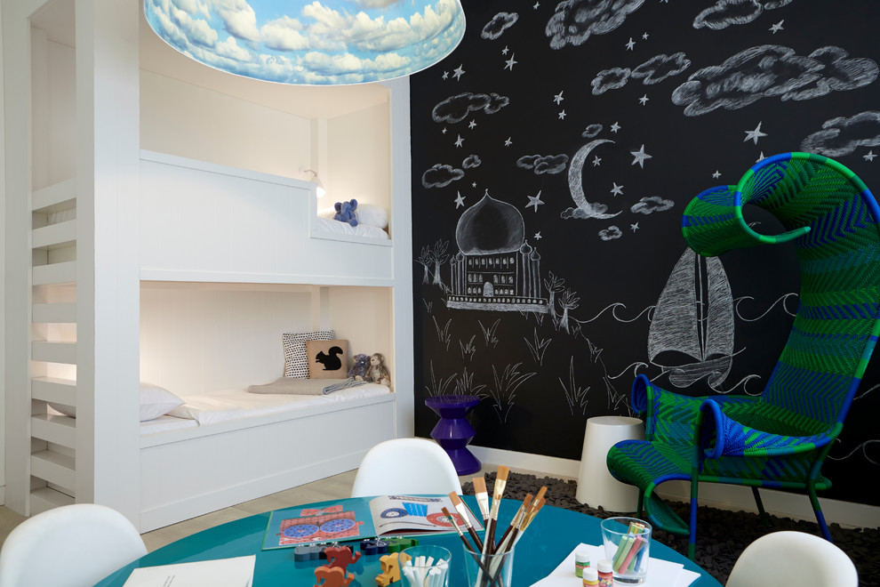 Inspiration for an eclectic kids' room in Delhi.
