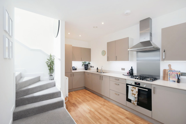 Springfield View moderno-cocina