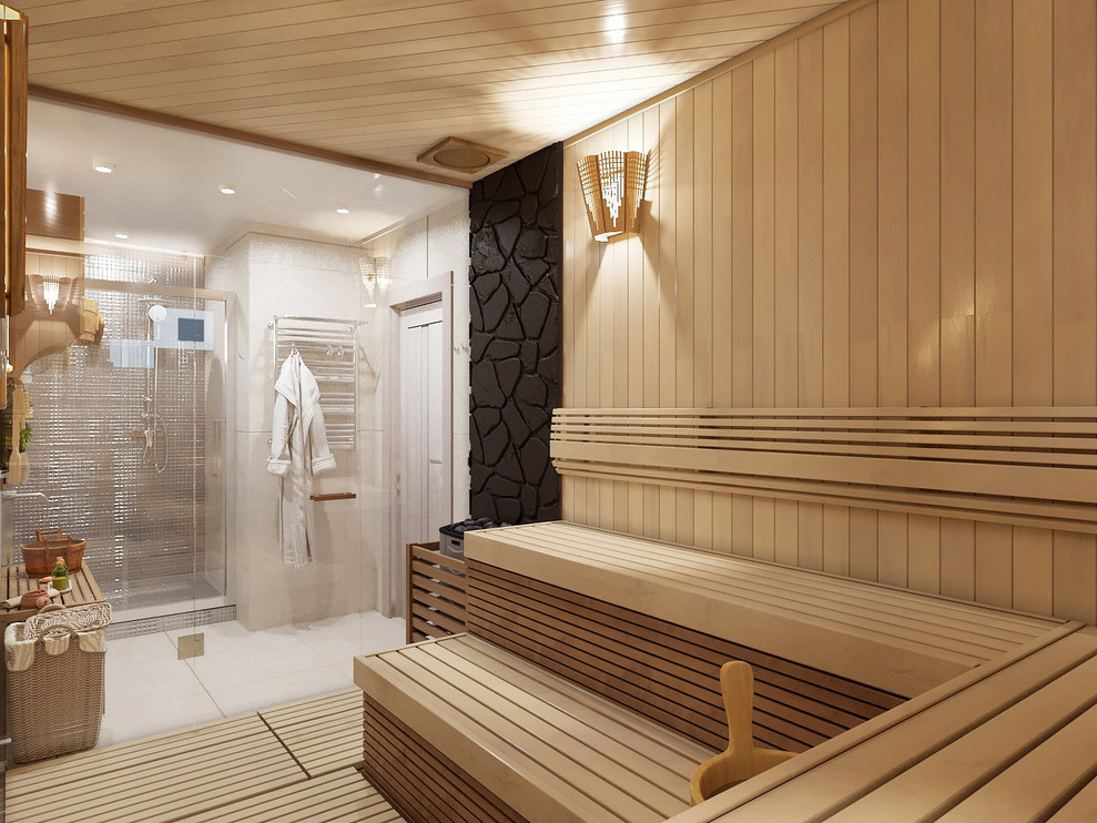 сауна в КП Алые паруса