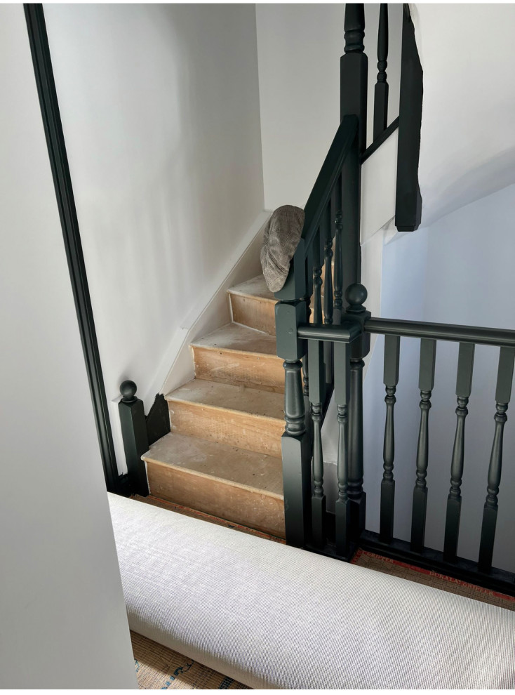 Modern Victorian Townhouse Staircase