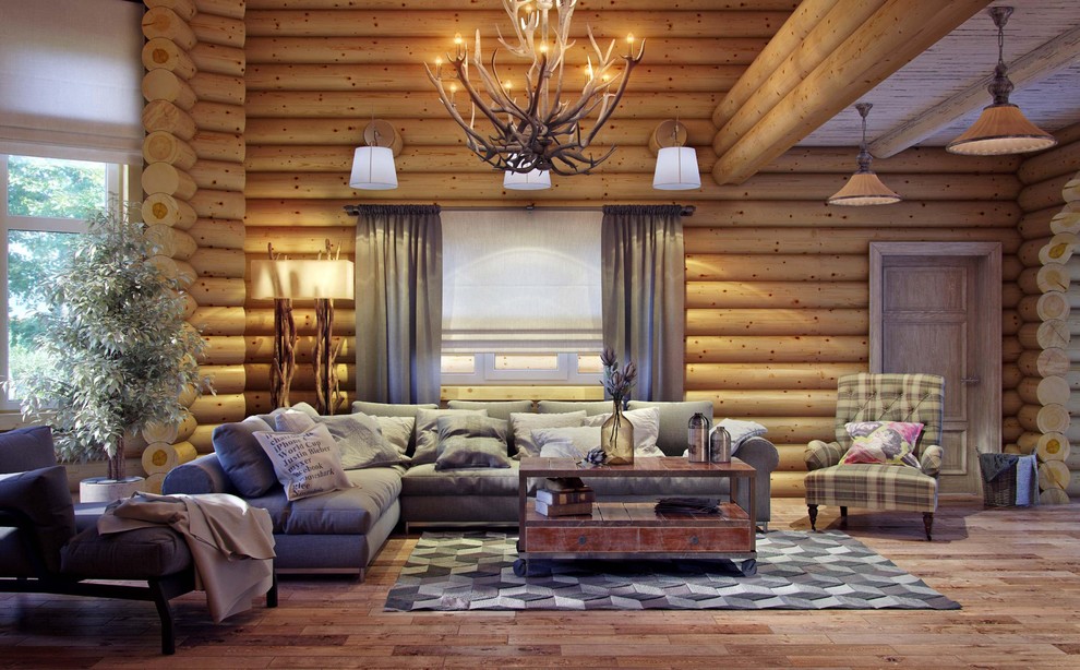 Интерьер загородного дома Ecostyle Ecostyle