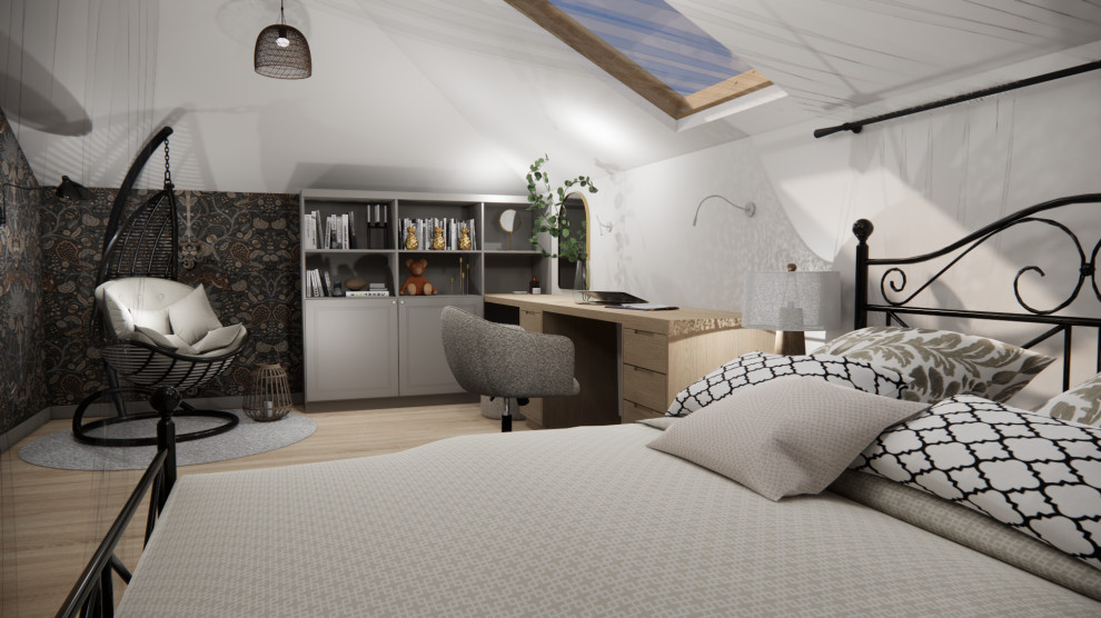 Дом п.Березняки мансарда