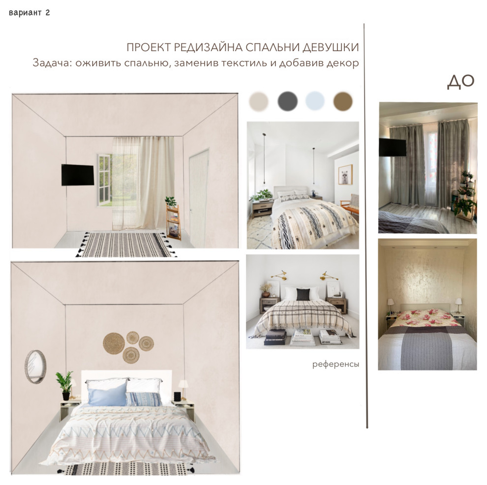 Редизайн спальни девушки