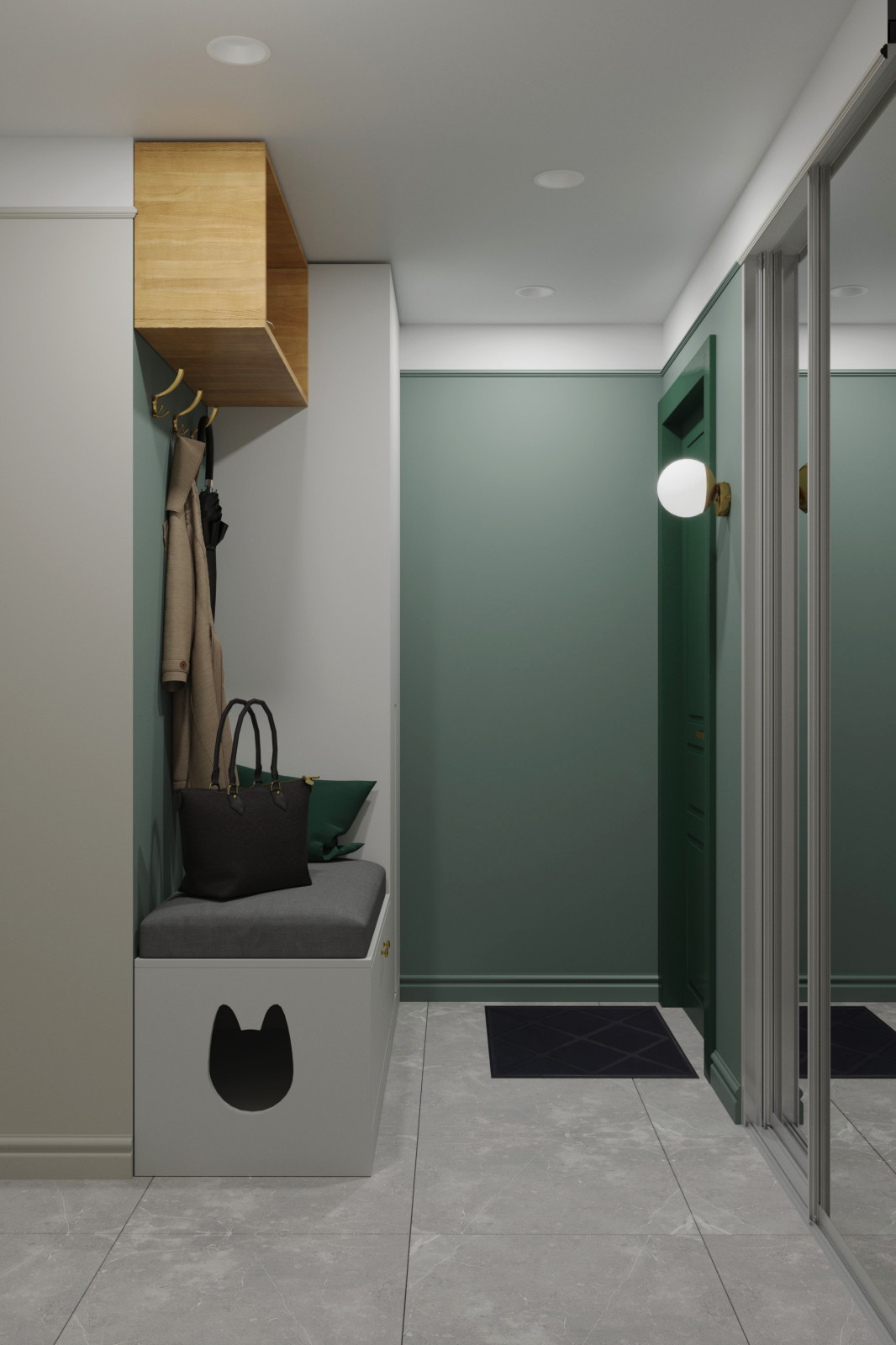 Проект: Тимирязевская ул., 40 кв.м.