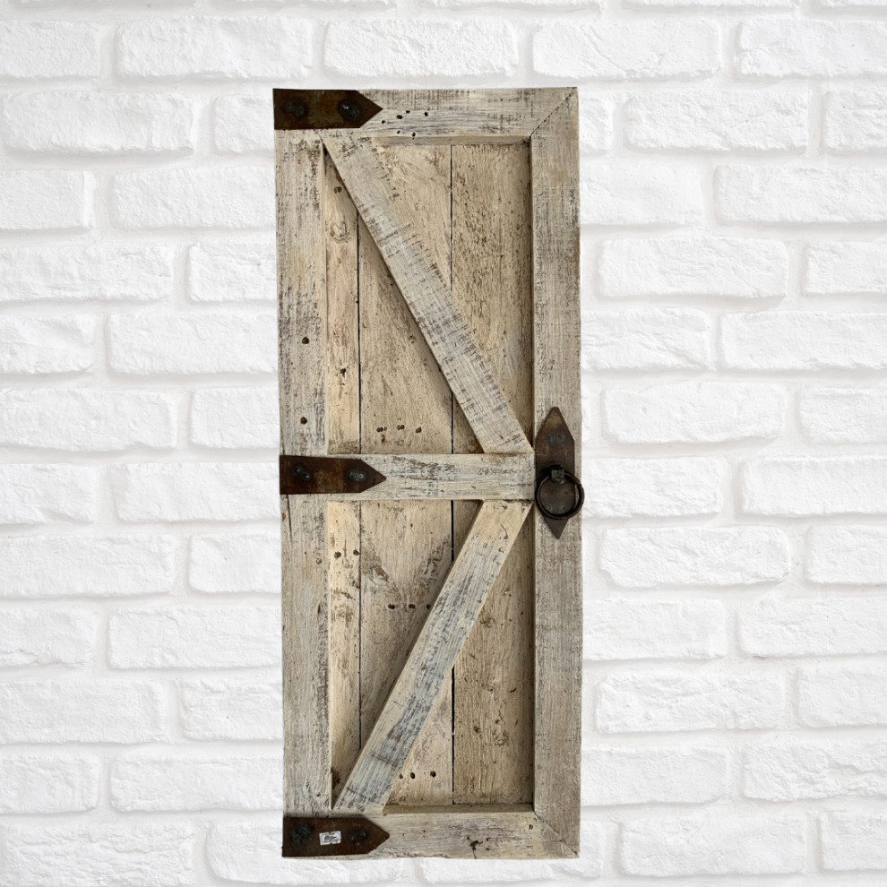 Wooden Door Wall Decor Farmhouse Wall Accents by Rustic Arrow Houzz
