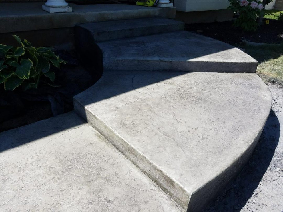 Sidewalk and Steps Update