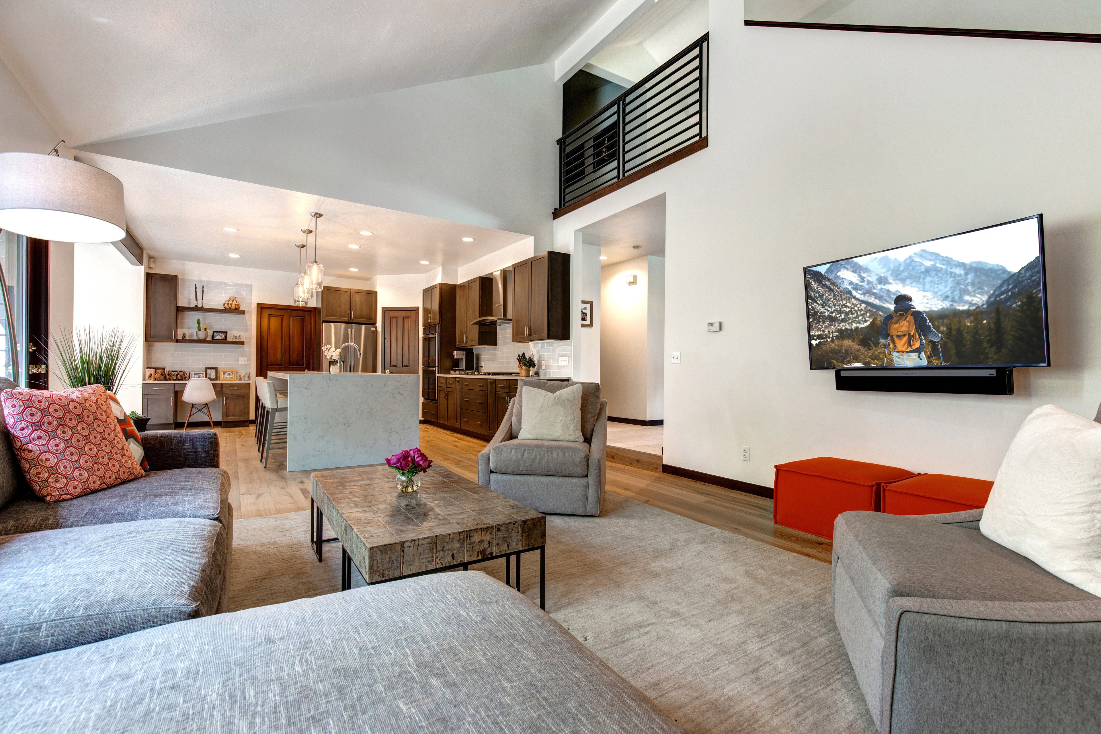 Mid-Century Modern Rustic Park City Home