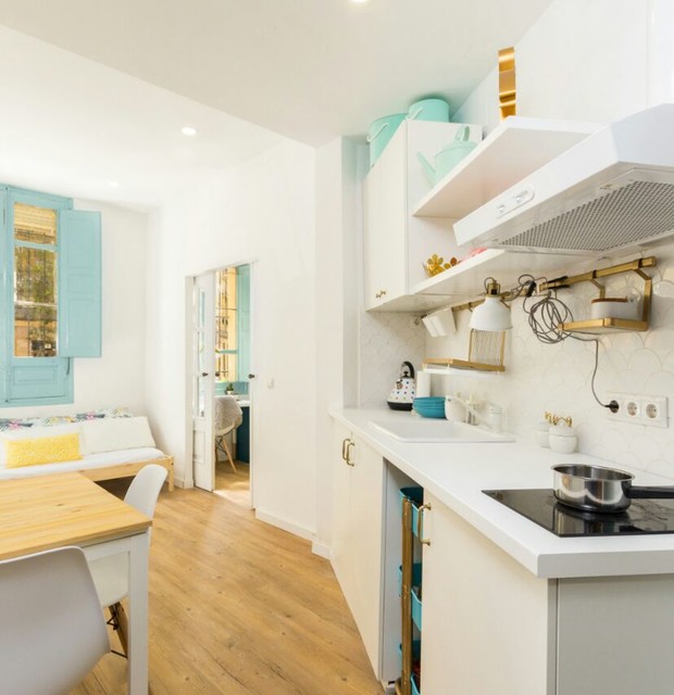 Clientes satisfechos contemporary-kitchen