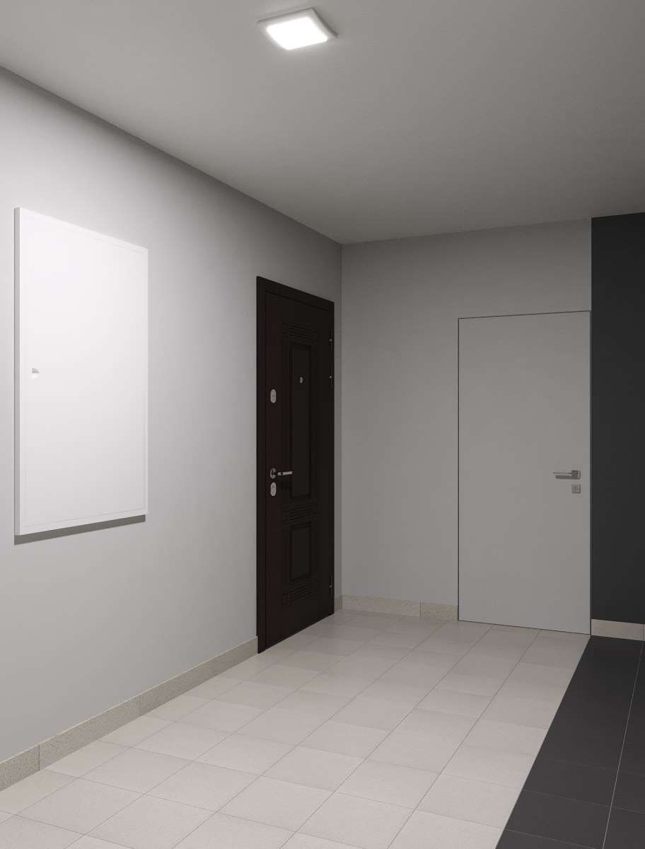 Дизайн подъезда многоквартирного дома в Уфе