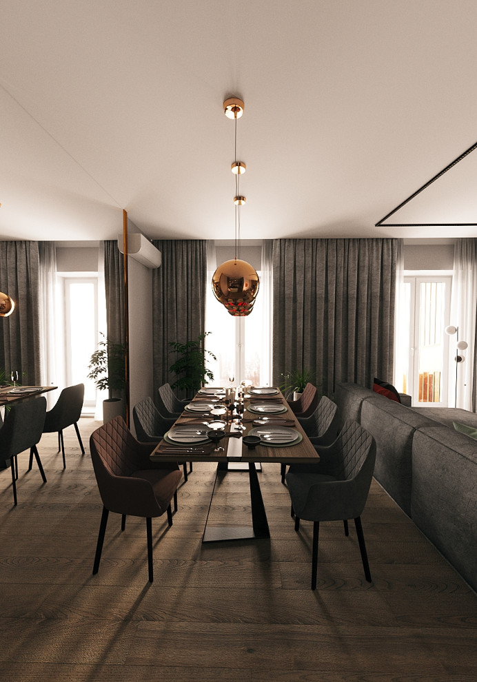 Кухня гостиная