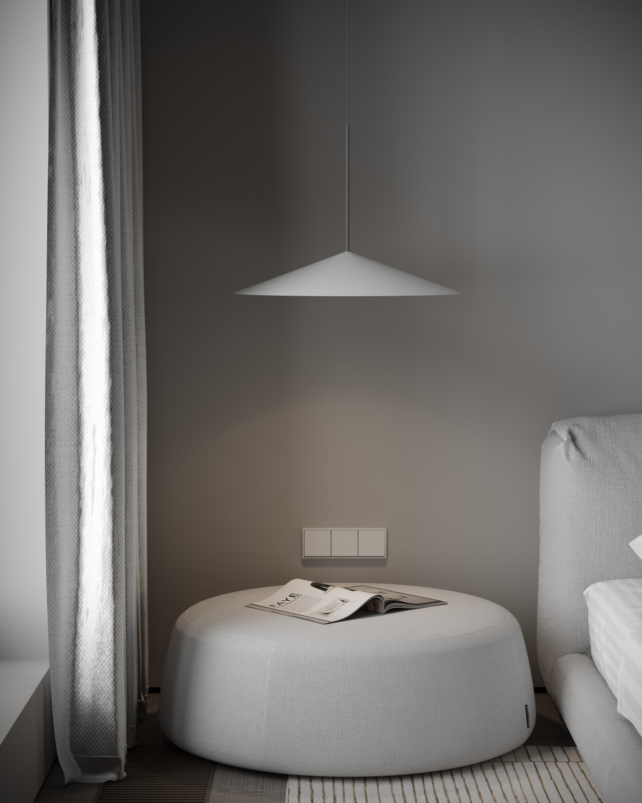 Спальня для двухкомнатной квартиры в Подмосковье