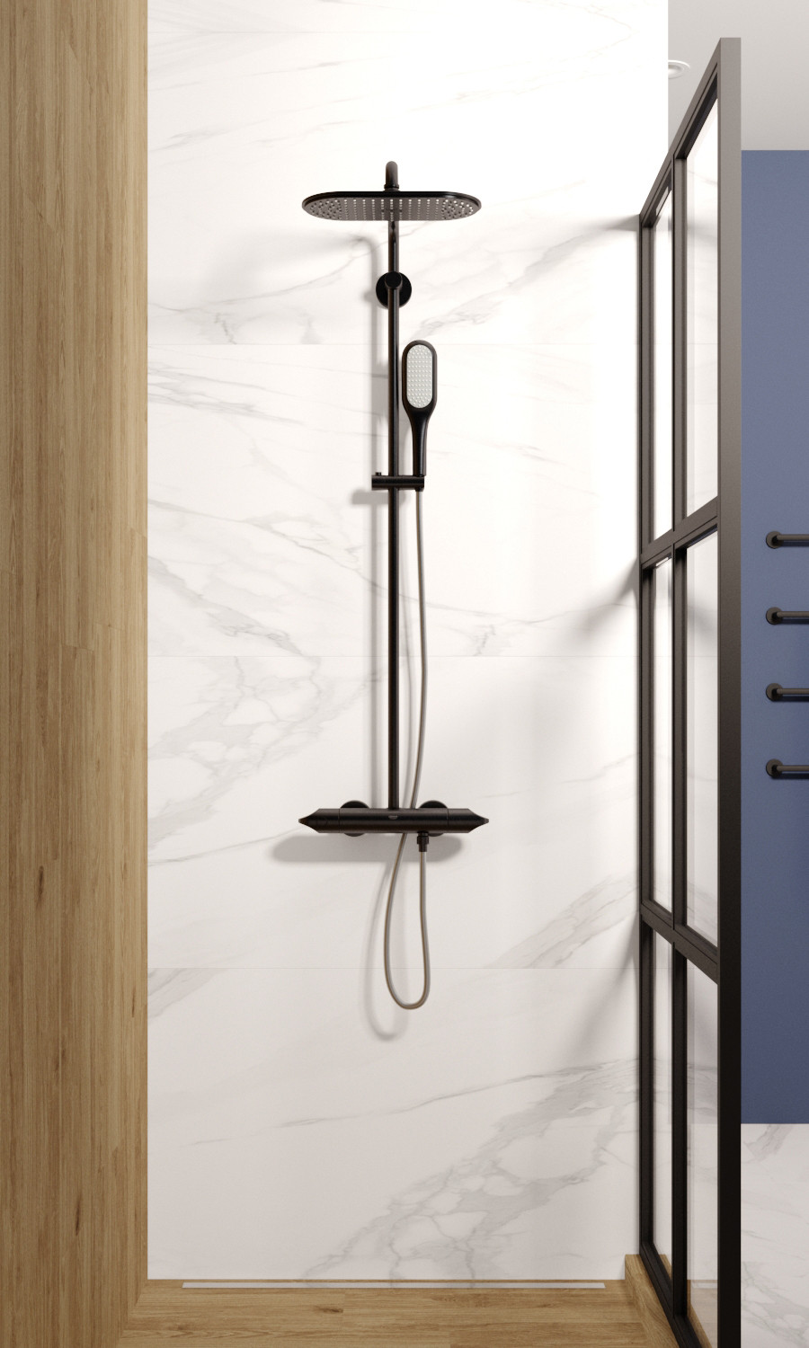 Дизайн проект ванной комнаты г.Котово