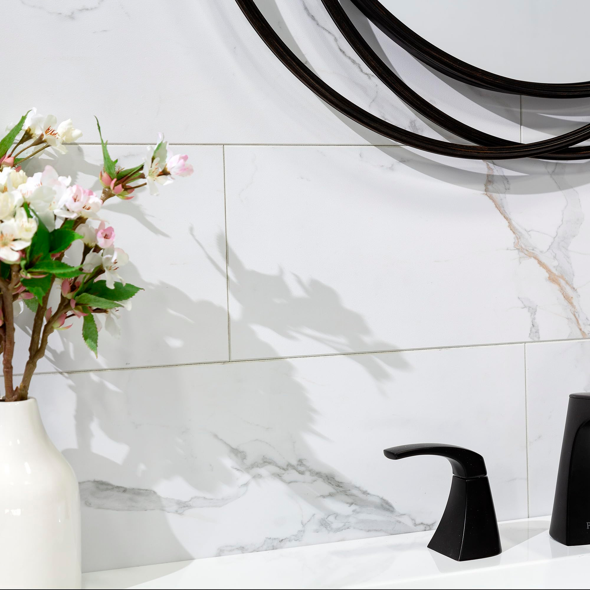 Carrara Marble wall