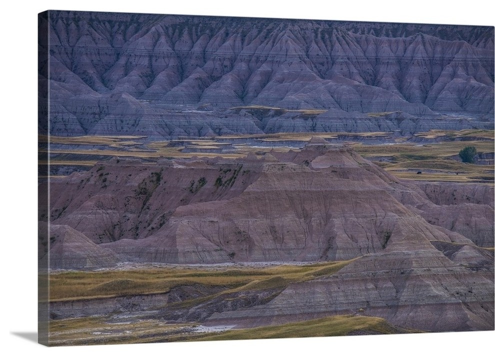 "South Dakota Badlands" Wrapped Canvas Art Print, 24"x16"x1.5"
