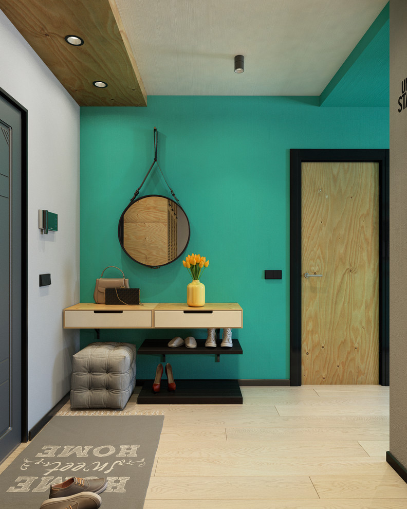 Кирпич, бетон и фанера