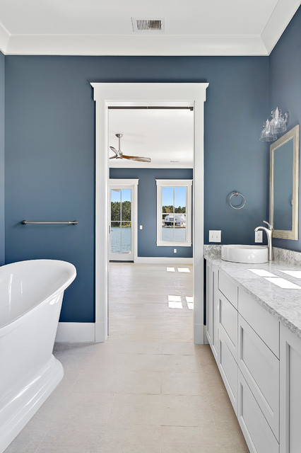 Master Bath maritim-badezimmer